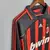 CAMISA MANGA LONGA MILAN RETRO I 06/07 ADIDAS MASCULINA - VERMELHO E PRETO