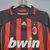 Camisa retrô do Milan 06/07, com listras vermelhas e pretas, logotipo da Adidas e patrocinador Bwin. - KAKA - SHEVSHENKO - PIRLO - GATTUSO - CAFU - DIDA- NESTA - RONALDO - RONALDINHO - SEEDORF -MALDINI