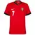 CAMISA PORTUGAL CRISTIANO RONALDO HOME 2024/25 - TORCEDOR NIKE MASCULINA - VERMELHA