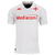 Camisa branca do time da Fiorentina, modelo Away II 24/25, com logo da Kappa e patrocinador Mediacom em vermelho.