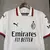 Camisa branca do Milan II 24/25 da Puma, com detalhes em vermelho e o logotipo da Emirates.Camisa Milan II 24/25 Branco - Puma - Masculino Torcedor