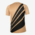 Camisa do Atlético Paranaense II Away 2024/25, na cor dourada, com detalhes em preto e logo da Umbro.