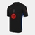 Camisa preta do Barcelona II Away 24/25 da Nike, com detalhes em azul e logo da Spotify no centro. LAMINE YAMAL - LEWANDOWSKI - RAPHINHA