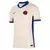 Camisa branca do Chelsea II 24/25 da Nike, modelo masculino, com detalhes em azul e vermelho.Camisa Chelsea II 24/25 Branco - Nike - Masculino Torcedor