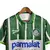 Camisa retrô verde do Palmeiras, modelo 1996, com detalhes em branco e patrocínio da Parmalat.
Camisa Retrô Palmeiras 1996 - Torcedor Rhumell Masculina - Verde com detalhes branco com patrocínio Parmalat