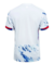 Camisa away da seleção norueguesa 2024/25, branca com detalhes em azul e vermelho. CAMISA HALAND - CAMISA ODEGARD