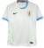 Camisa branca do Uruguai II Away 2024/25, modelo masculino da Nike, com detalhes em azul e escudo da seleção. ARRASCAETA - DE LA CRUZ