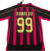 Camisa retrô do Milan 06/07, com listras vermelhas e pretas, logotipo da Adidas e patrocinador Bwin. - KAKA - SHEVSHENKO - PIRLO - GATTUSO - CAFU - DIDA- NESTA - RONALDO - RONALDINHO - SEEDORF -MALDINI