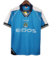 Camisa Manchester City Retrô 99/01 Torcedor Le Coq Sportif Masculina - Azul e Branco - comprar online