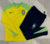 Conjunto Blusão Brasil 2024/25 Treino Nike - Amarelo - JSMARTLOJA ESPORTES 