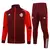 CONJUNTO AGASALHO TREINO INTERNACIONAL 2024/25 ADIDAS MASCULINO - VERMELHO - comprar online