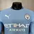 Camisa Manchester City Manga Longa Home 24/25 Puma Jogador Masculina- Azul - JSMARTLOJA ESPORTES 