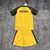 Kit Infantil Borussia Dortmund Home 25/26 - Preto+Amarelo - JSMARTLOJA ESPORTES 