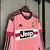 Camisa Juventus Manga longa Retrô 2015/16 Masculina Torcedor - Rosa