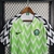 Camisa Nigéria - 2018 - Retrô Masculino - Branca e Verde - JSMARTLOJA ESPORTES 