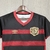 Camisa oficial feminina do Sport Recife, nas cores vermelho e preto, com listras e logo do clube.