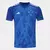 Camisa masculina azul royal do Cruzeiro, modelo 24/25, com estampa de estrelas e logotipo Adidas.Camisa Cruzeiro I 24/25 s/n° Torcedor Adidas Masculina - Azul Royal