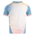 Camisa masculina do Manchester City IV 24/25, modelo torcedor da Puma, com cores azul e rosa e logo do time.