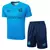 Kit Grêmio Camisa e Short Treino 2024/25 - Azul - comprar online