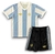 Kit Infantil Argentina 2024/25 - Azul Branco - comprar online