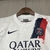 Kit infantil do Paris Saint-Germain II 24/25 da Nike, na cor branca, com detalhes em vermelho e azul.
Kit Infantil PSG II 24-25 Nike - Branco