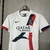 Kit infantil do Paris Saint-Germain II 24/25 da Nike, na cor branca, com detalhes em vermelho e azul.
Kit Infantil PSG II 24-25 Nike - Branco