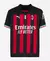 Camisa Milan I 2022 - Torcedor Masculina - Vermelha e Preta - comprar online
