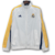 JAQUETA CORTA VENTO REAL MADRID 2024/25 ADIDAS MASCULINA BRANCA E AMARELO - comprar online