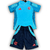 Kit Infantil Flamengo Treino 2025/26 - Azul Claro - comprar online