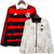 JAQUETA CORTA VENTO FLAMENGO 2024/25 DUPLA FACE ADIDAS MASCULINA - comprar online