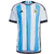 Camisa Argentina 2022 Torcedor Masculina - Branca e Azul - comprar online