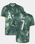 Camisa de futebol verde do Tottenham Hotspur, modelo III para a temporada 24/25, com estampa moderna e logo do time.