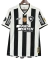 Camisa do Botafogo, modelo Home 24/25, nas cores preta e branca, com detalhes do patrocinador Parimatch.
