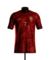 Camisa vermelha da seleção de Portugal com o número 7 de Cristiano Ronaldo, edição Euro 2024, fabricada pela CommaFootball.