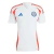 Camisa branca do Chile Away II 2024/25 para torcedor masculino, com detalhes em vermelho e logo da Federação Chilena de Futebol.