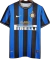 Camisa retrô do Inter de Milão 2009/10, em azul e preto, com detalhes da marca Nike e patrocinador Pirelli. CAMISA SNEIDER - ETOO - SAMUEL - LUCIO - JULIO CESAR - MILITO - ZANETTI - CAMBIASSO