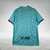 Camisa torcedor masculina do Barcelona III 23/24, azul claro, com detalhes em vermelho e azul nas mangas.