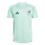 Camisa de futebol masculina verde da seleção do México, modelo away 2024/25 da Adidas, com detalhes em padrão gráfico e logo da seleção.