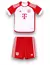 Kit Infantil Bayern de Munique 2023 - Branca - comprar online