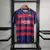Camisa Barcelona I 2015/16 - Retrô Masculina - Azul e Grená - loja online