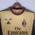 Camisa Milan 2013/14 - Retrô Masculino - Dourada - JSMARTLOJA ESPORTES 