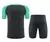 Kit Barcelona Camisa e Short Treino 2023/24 - Cinza e Verde na internet