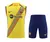 Kit Barcelona Regata e Short Treino 2023/24 - Amarelo - comprar online