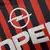Camisa Milan 1999/2000 - Retrô Masculino - Vermelha e Preta