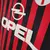 Camisa Milan 1999/2000 - Retrô Manga Longa - Masculino - Vermelha Preta - JSMARTLOJA ESPORTES 