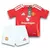 KIT INFANTIL MANCHESTER UNITED I HOME 24/25 ADIDAS - VERMELHO - comprar online