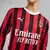 Camisa Milan 2024/25 Manga Longa Masculina - Vermelha - JSMARTLOJA ESPORTES 