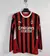 Camisa Milan 2024/25 Manga Longa Masculina - Vermelha