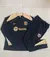 Conjunto Blusão Barcelona 2024/25 - Treino Masculina - Preto e Dourado - loja online