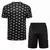 Kit Juventus Camisa e Short Treino 2024/25 - Preta - JSMARTLOJA ESPORTES 